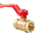 Кран шаровой для ВОДЫ VALFEX 1/2" НР/НР ручка-рычаг, латунный, 11Б27фт1М (96/24) /VF.220.LR1.012/
